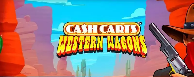 Cash Carts Western Wagons Snowborn Games Slot Introduction Screen